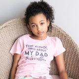 Load image into Gallery viewer, &quot;The Cool Thing About My Dad&quot; Kids Short Sleeve T-Shirt