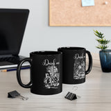 Load image into Gallery viewer, Alice&#39;s Drink Me 11oz Black Mug