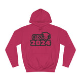 Load image into Gallery viewer, Bold Class of 2024 Unisex College Hoodie