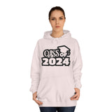 Load image into Gallery viewer, Bold Class of 2024 Unisex College Hoodie