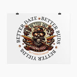 Load image into Gallery viewer, Better Daze Genetics Sir Bud Daze Rolled Poster