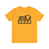 Load image into Gallery viewer, Bold Class of 2024 Unisex Jersey Short Sleeve Tee