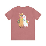 Load image into Gallery viewer, Alpaca Love Unisex Jersey Short Sleeve Tee