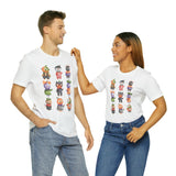 Load image into Gallery viewer, 9x9 Halloween Characters Unisex Jersey Short Sleeve Tee