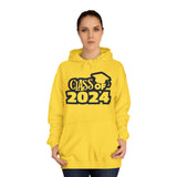 Load image into Gallery viewer, Bold Class of 2024 Unisex College Hoodie