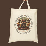 Load image into Gallery viewer, Better Daze Genetics Logo Cotton Canvas Tote Bag