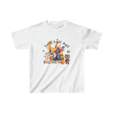 Load image into Gallery viewer, 5 Person Family Fright Night Kids Heavy Cotton™ Tee.