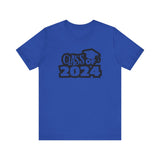 Load image into Gallery viewer, Bold Class of 2024 Unisex Jersey Short Sleeve Tee