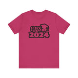 Load image into Gallery viewer, Bold Class of 2024 Unisex Jersey Short Sleeve Tee