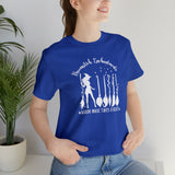 Load image into Gallery viewer, Broomstick Enchantments Unisex Jersey Short Sleeve Tee.