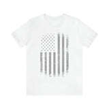 Load image into Gallery viewer, American Flag Unisex Jersey Short Sleeve Tee