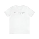 Load image into Gallery viewer, Bridesmaid Unisex Jersey Short Sleeve Tee