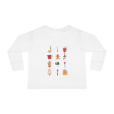 Load image into Gallery viewer, Christmas Kids Baking Toddler Long Sleeve Tee