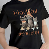 Load image into Gallery viewer, Black Cat Society Unisex Jersey Short Sleeve Tee