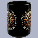 Load image into Gallery viewer, Better Daze Genetics Black Mug (15oz)