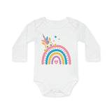 Load image into Gallery viewer, Baby Long-Sleeve Organic Bodysuit