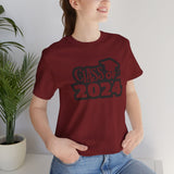 Load image into Gallery viewer, Bold Class of 2024 Unisex Jersey Short Sleeve Tee