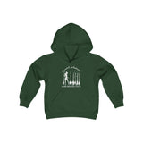 Load image into Gallery viewer, Broomstick Enchantments Youth Heavy Blend Hooded Sweatshirt.