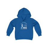 Load image into Gallery viewer, Broomstick Enchantments Youth Heavy Blend Hooded Sweatshirt.