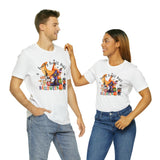 Load image into Gallery viewer, 5 Person Family Fright Night Unisex Jersey Short Sleeve Tee