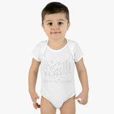 Load image into Gallery viewer, Back to Nature Infant Baby Rib Bodysuit