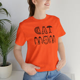 Load image into Gallery viewer, Cat Mom Unisex Jersey Short Sleeve Tee.