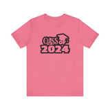 Load image into Gallery viewer, Bold Class of 2024 Unisex Jersey Short Sleeve Tee