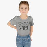 Load image into Gallery viewer, Big Bro Camper Infant Baby Rib Bodysuit