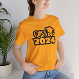 Load image into Gallery viewer, Bold Class of 2024 Unisex Jersey Short Sleeve Tee