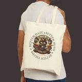 Load image into Gallery viewer, Better Daze Genetics Logo Cotton Canvas Tote Bag