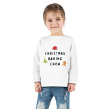 Load image into Gallery viewer, Christmas Kids Baking Toddler Long Sleeve Tee