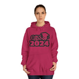 Load image into Gallery viewer, Bold Class of 2024 Unisex College Hoodie