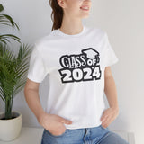 Load image into Gallery viewer, Bold Class of 2024 Unisex Jersey Short Sleeve Tee