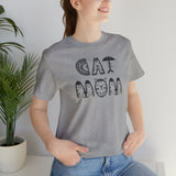 Load image into Gallery viewer, Cat Mom Unisex Jersey Short Sleeve Tee.