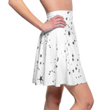 Load image into Gallery viewer, Black Stars Women&#39;s Skater Skirt (AOP)