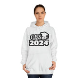 Load image into Gallery viewer, Bold Class of 2024 Unisex College Hoodie