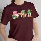 Load image into Gallery viewer, Cactus Lover Gnomes Unisex Jersey Short Sleeve Tee