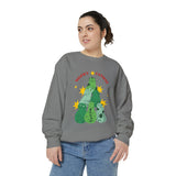 Load image into Gallery viewer, Cat Lover Christmas Sweatshirt