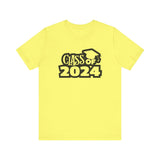 Load image into Gallery viewer, Bold Class of 2024 Unisex Jersey Short Sleeve Tee