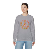 Load image into Gallery viewer, Christmas Peace Wreath Unisex Heavy Blend™ Crewneck Sweatshirt