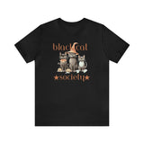 Load image into Gallery viewer, Black Cat Society Unisex Jersey Short Sleeve Tee