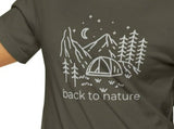 Load image into Gallery viewer, Back to Nature Unisex Jersey Short Sleeve Tee.