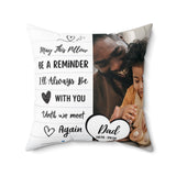 Load image into Gallery viewer, Be a Reminder Square Photo Memorial Pillow