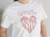 Load image into Gallery viewer, Amen Sister Unisex Jersey Short Sleeve Tee.