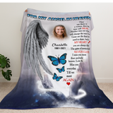 Load image into Gallery viewer, Angel in Heaven Memorial Comfort Gift Minky Blanket