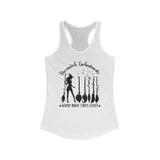 Load image into Gallery viewer, Broomstick Enchantments Women&#39;s Ideal Racerback Tank.