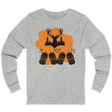 Load image into Gallery viewer, Beer &amp; Deer Unisex Jersey Long Sleeve Tee