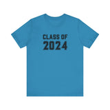 Load image into Gallery viewer, Classic Class of 2024 Unisex Jersey Short Sleeve Tee