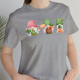 Load image into Gallery viewer, Cactus Lover Gnomes Unisex Jersey Short Sleeve Tee