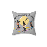 Load image into Gallery viewer, Abracadabra Witches Spun Polyester Square Pillow.